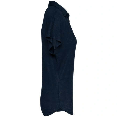 Polo de lino mujer