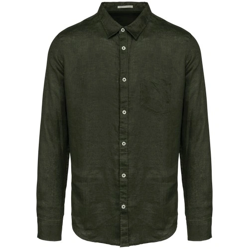 Camisa de lino hombre