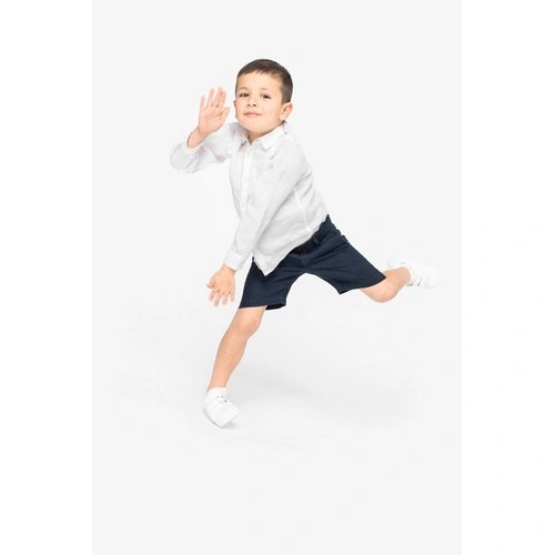 Camisa de lino infantil