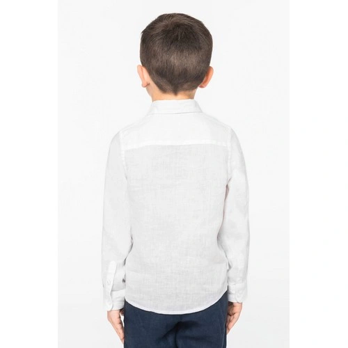 Camisa de lino infantil