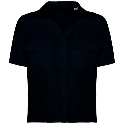 Camisa ecorresponsable oversize de Lyocell mujer