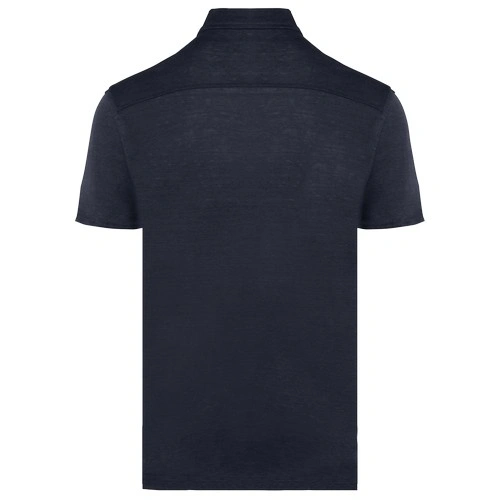 Camisa manga corta de lino hombre