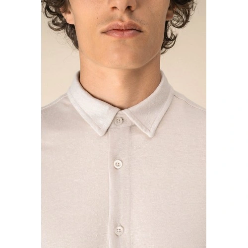 Camisa de lino hombre