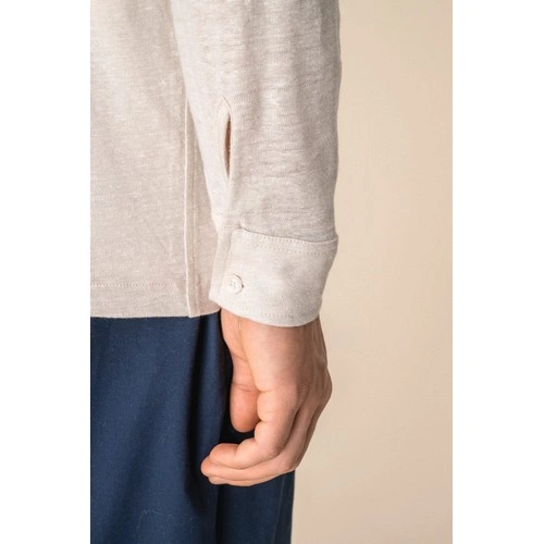 Camisa de lino hombre