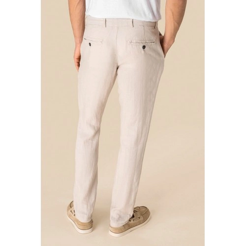 Pantalón lino hombre