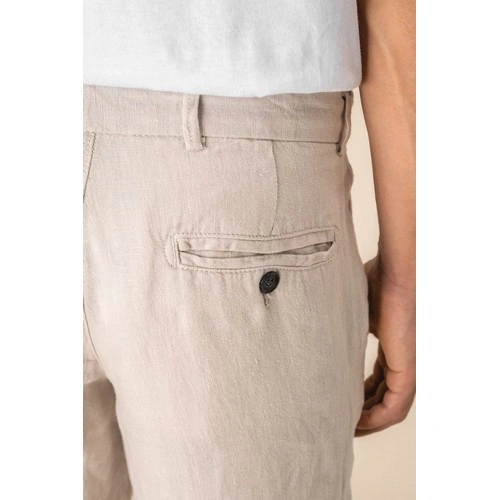 Pantalón lino hombre