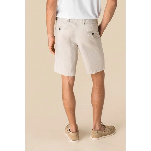 Bermuda de lino hombre