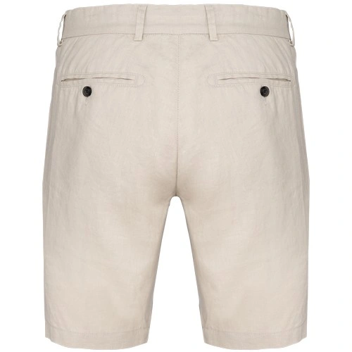 Bermuda de lino hombre