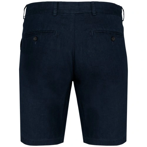 Bermuda de lino hombre