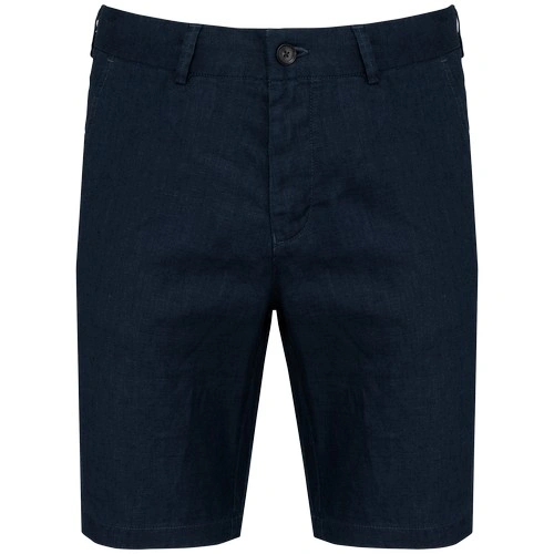 Bermuda de lino hombre