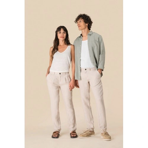 Pantalón de lino mujer