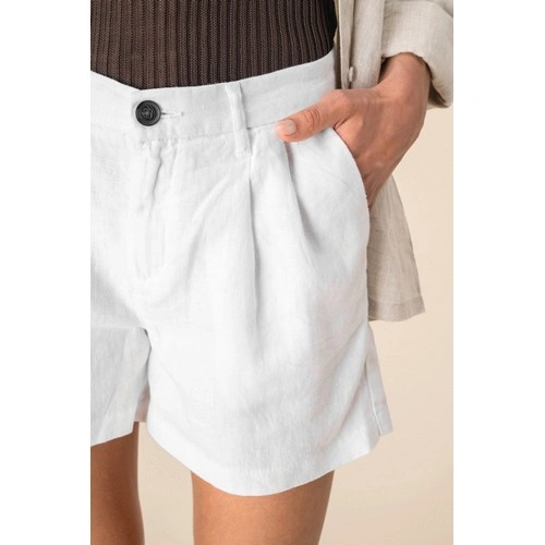 Short de lino mujer