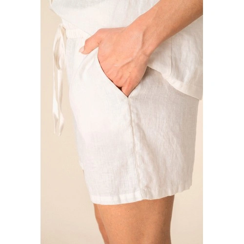 Short de lino mujer