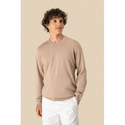 Jersey ecorresponsable de cuello redondo hombre
