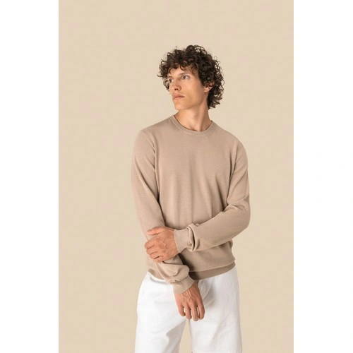 Jersey ecorresponsable de cuello redondo hombre