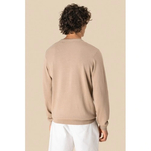 Jersey ecorresponsable de cuello redondo hombre