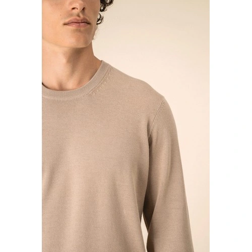 Jersey ecorresponsable de cuello redondo hombre