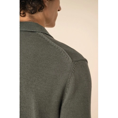 Jersey cuello polo hombre