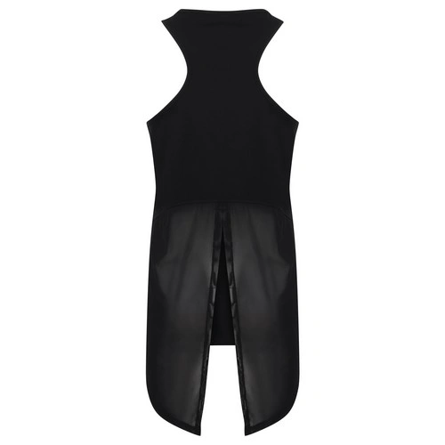 Camiseta espalda abierta sin mangas