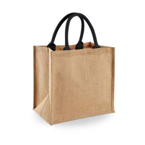 Shoppers Bolsa Midi de yute 14l
