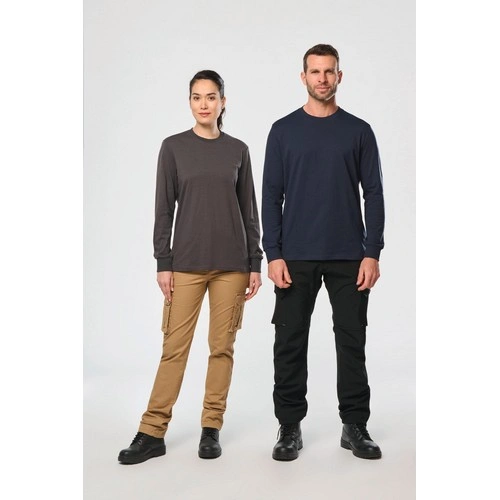 Camiseta ecorresponsable manga larga - Unisex