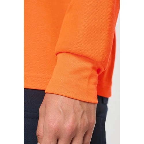 Camiseta ecorresponsable manga larga algodón/poliéster unisex