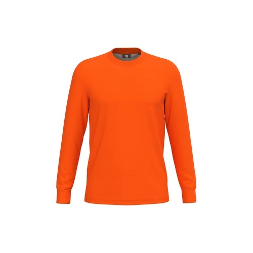 Camiseta ecorresponsable manga larga algodón/poliéster unisex