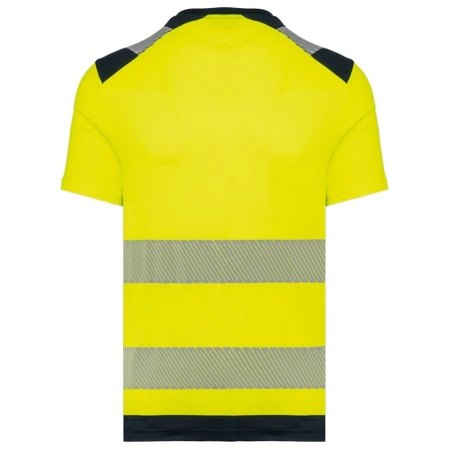 Camiseta de seguridad reciclada manga corta unisex