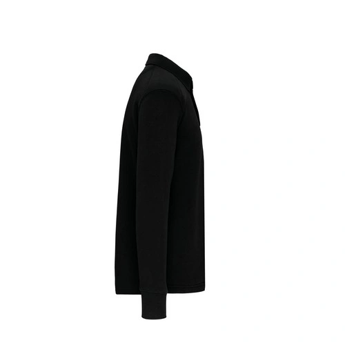 Sudadera cuello polo