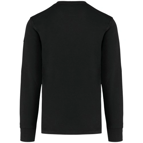 Sudadera manga montada