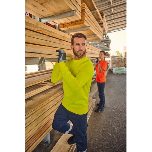 Sudadera ecorresponsable algodón/poliéster unisex