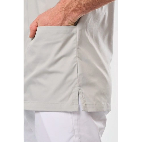 Casaca polialgodón manga corta Unisex