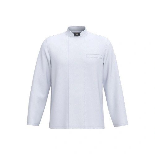 Chaqueta de cocina ecorresponsable de manga larga unisex