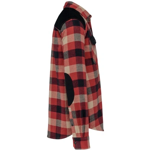 Camisa a cuadros con bolsillos