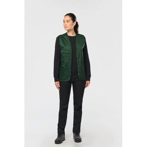 Chaleco polialgodón multibolsillos - Unisex