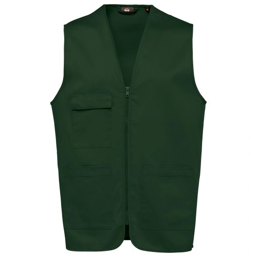 Chaleco polialgodón multibolsillos - Unisex