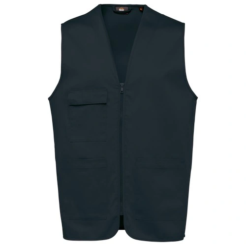 Chaleco polialgodón multibolsillos - Unisex