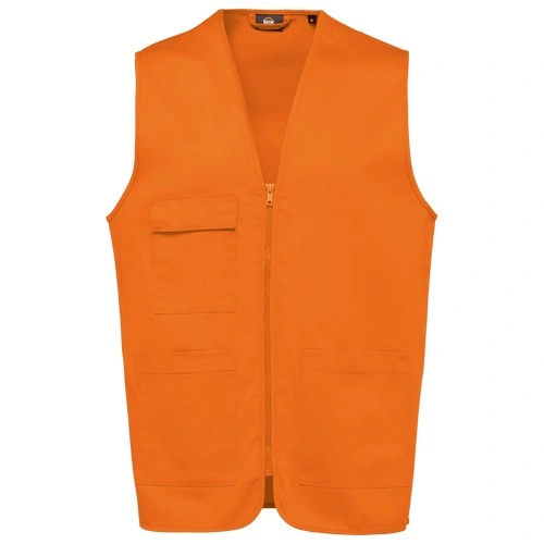 Chaleco polialgodón multibolsillos - Unisex