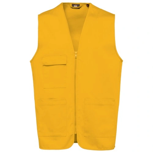 Chaleco polialgodón multibolsillos - Unisex