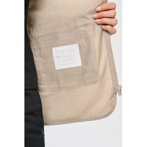 Chaleco polialgodón multibolsillos con forro - Unisex