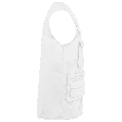 Chaleco polialgodón multibolsillos con forro - Unisex