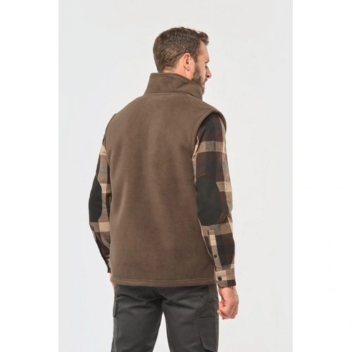 Chaleco polar con interior de sherpa unisex