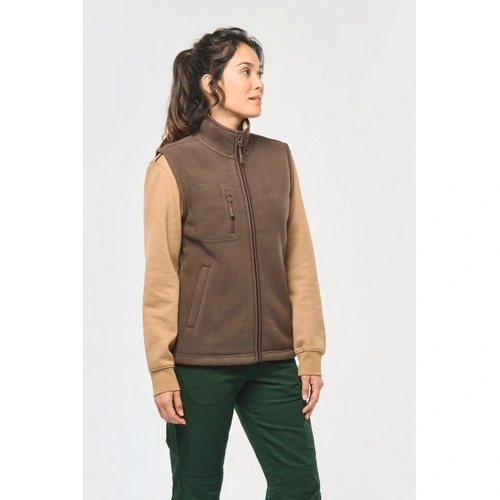Chaleco polar con interior de sherpa unisex