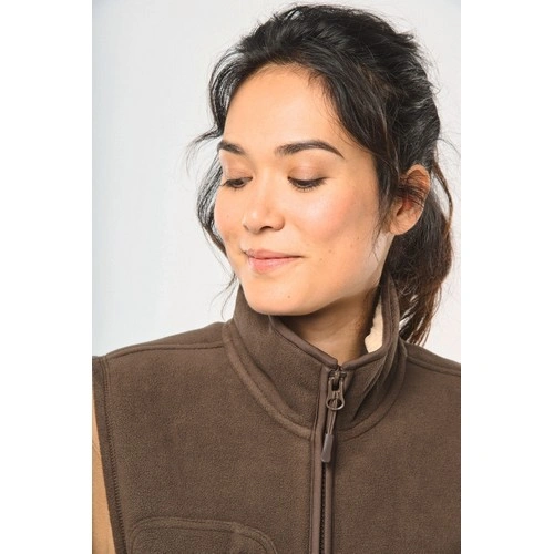 Chaleco polar con interior de sherpa unisex