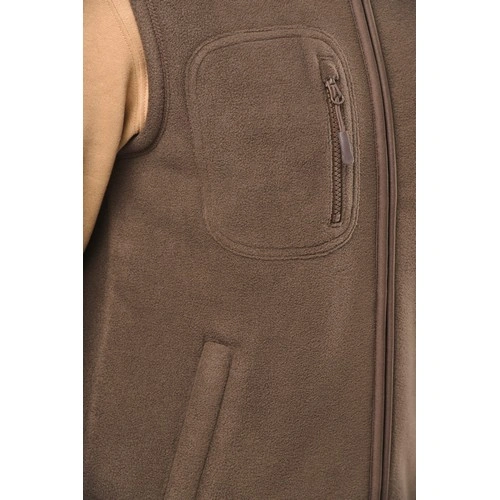 Chaleco polar con interior de sherpa unisex