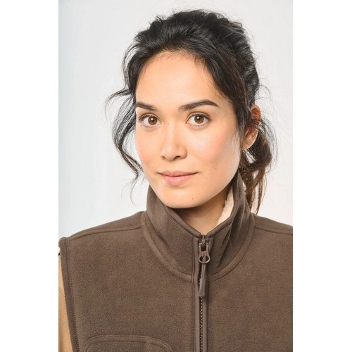 Chaleco polar con interior de sherpa unisex