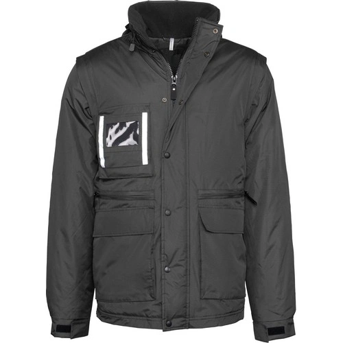 Parka workwear con mangas amovibles hombre