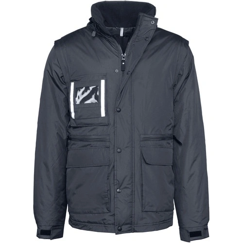 Parka workwear con mangas amovibles hombre