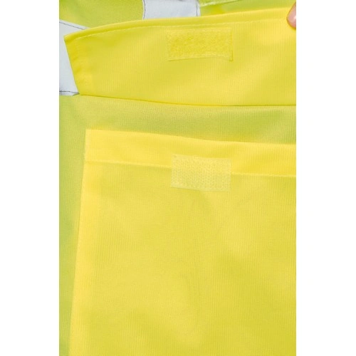 Chaleco de seguridad alta visibilidad reciclado con cremallera unisex