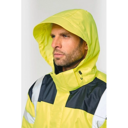 Parka de seguridad reciclada 4 en 1 unisex